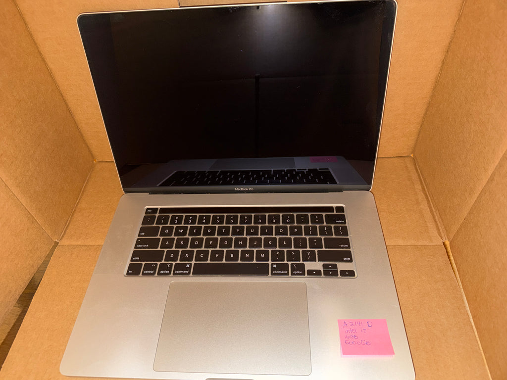 Apple Macbook Pro i7, 16GB, 512GB - A2141 Damaged